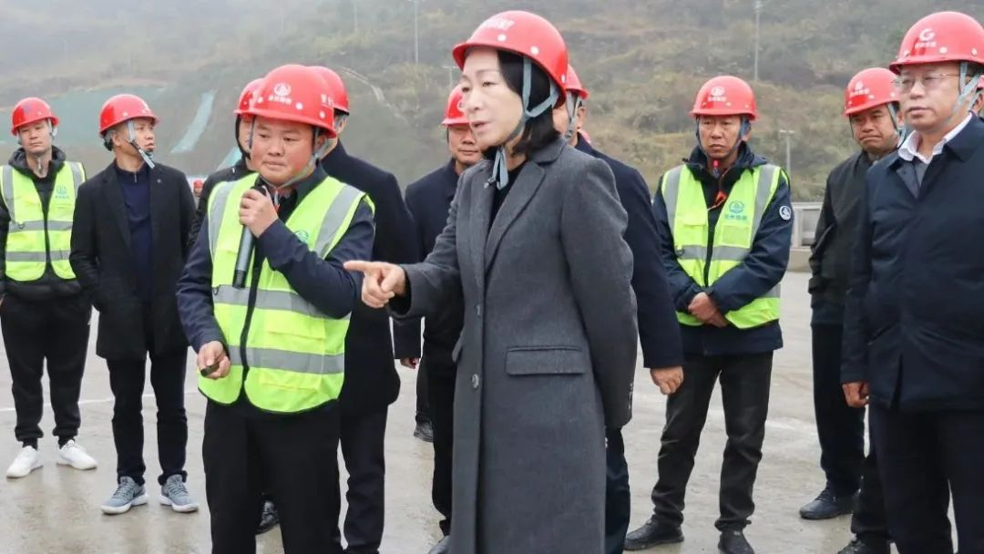 张胤到贵阳至平塘高速公路项目调研